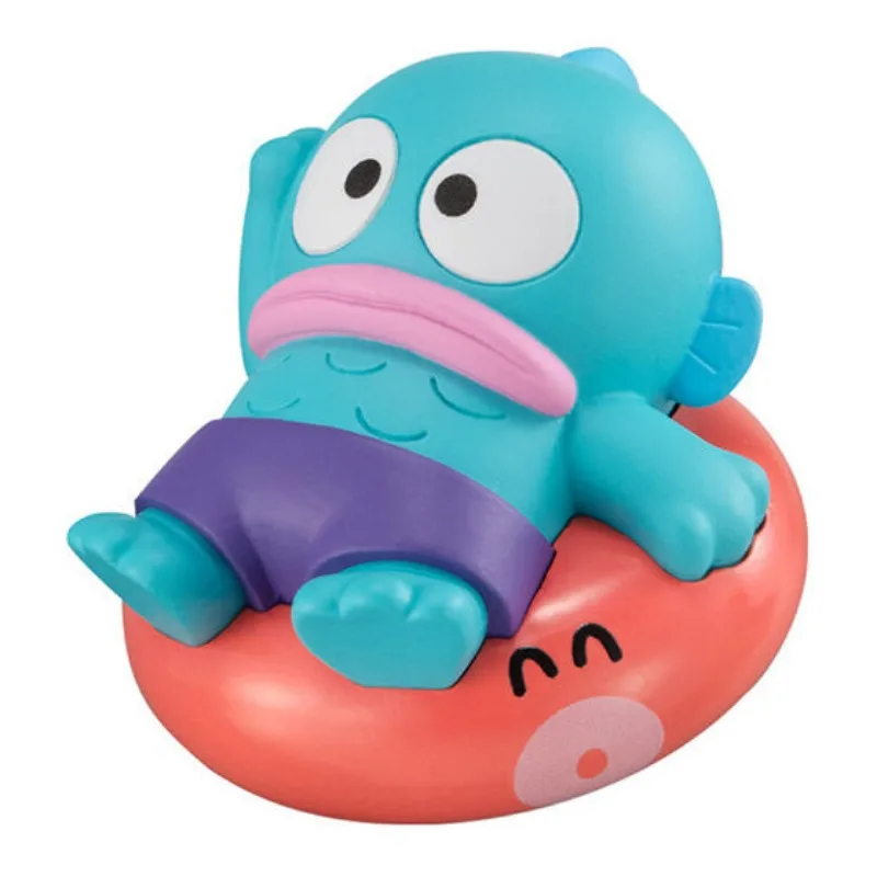 Bandai-emouf Torsadé pour Enfant, Style de Jeu de Piscine, Kuromi Yugui, Ornement de Poisson, Boîte Aveugle, 5 Pièces