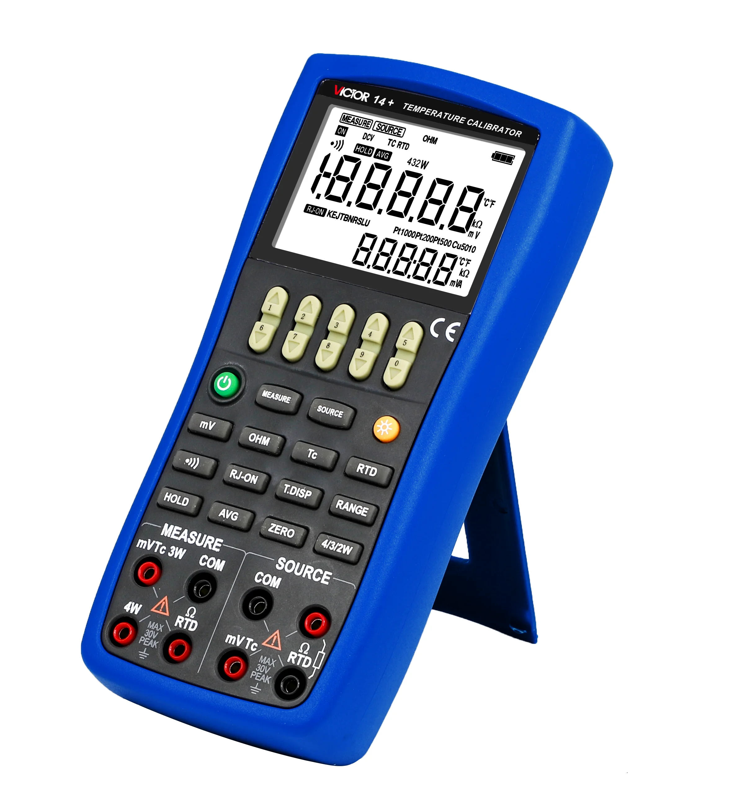 

14+ Thermocouple Calibrator Multifunction Temperature Tester RTD Temperature Calibrator Temperature Source