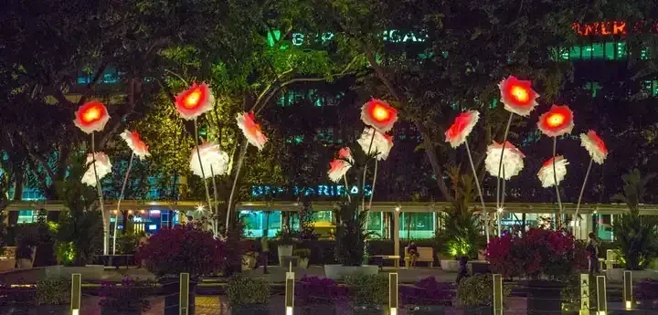 Modeling lamp Decoration Lights Large Lighting Led Project Giant Holiday String Outdoor flower light Decorations outdoor project