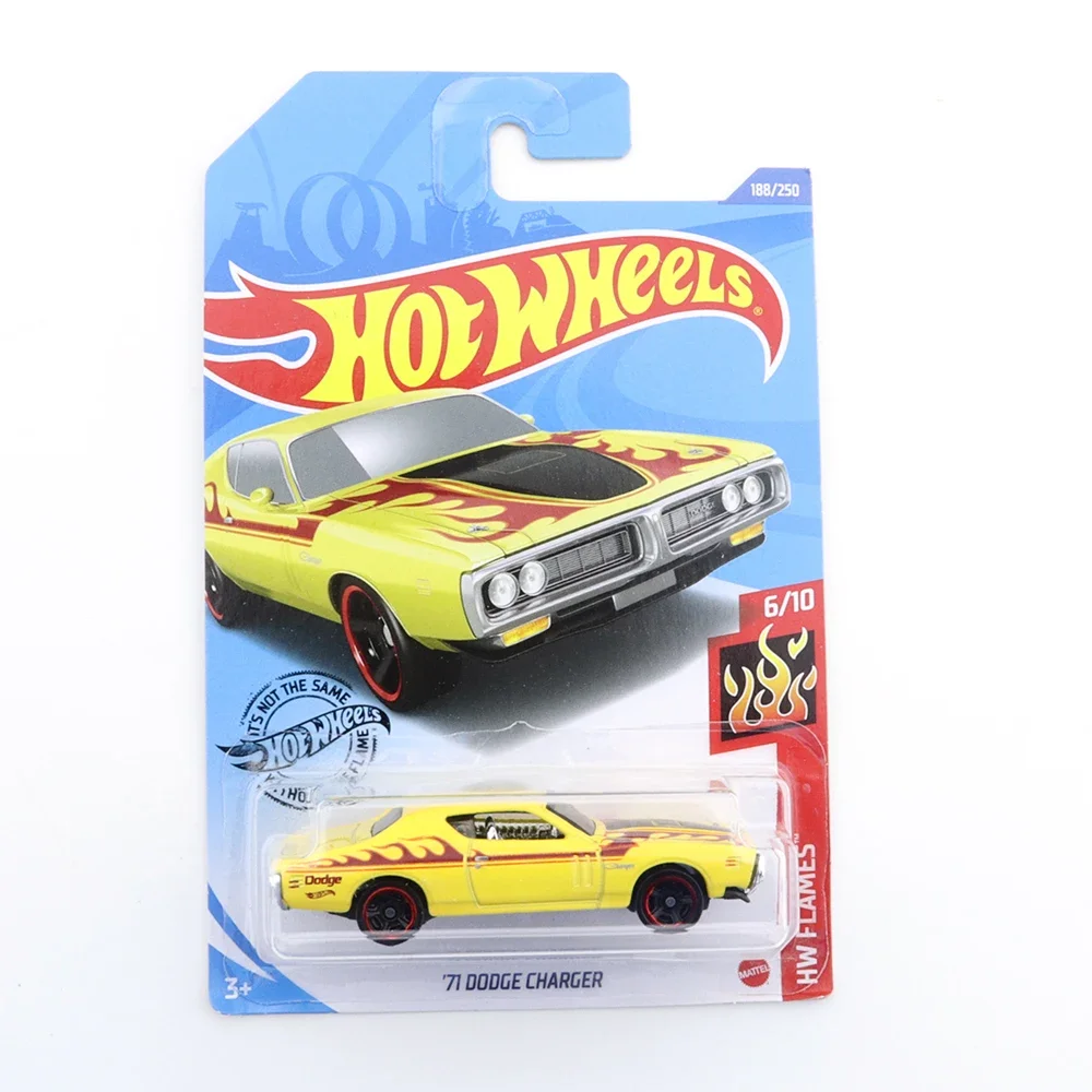 Hot Wheels 71 DODGE CHARGER Mini Alloy Coupe 1/64 Metal Diecast Model Car Kids Toys Gift