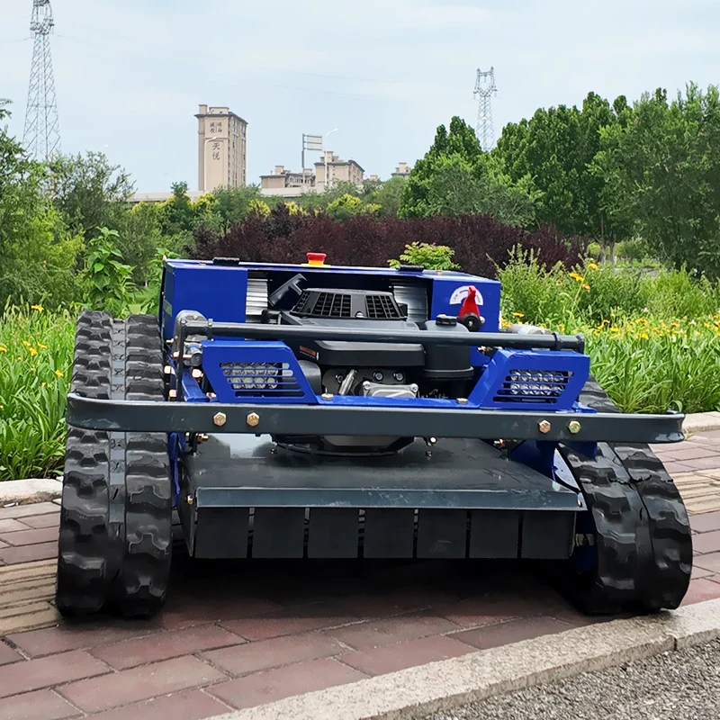 

Customized self-propelled lawn mowing robots suitable for various terrains, remote-controlled lawn mowers