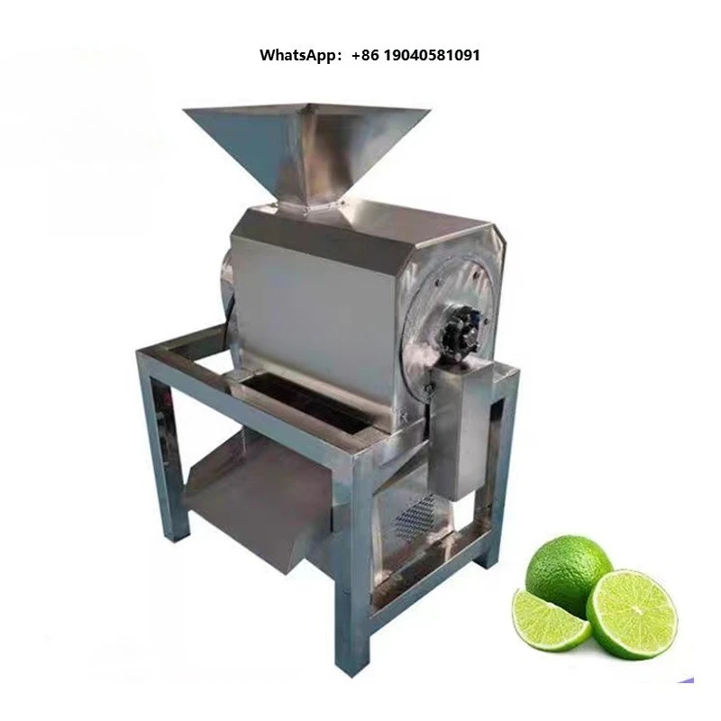Cost Effective Machine for Blueberry Raspberry Deseeding Puree Concentration Processing Pulper