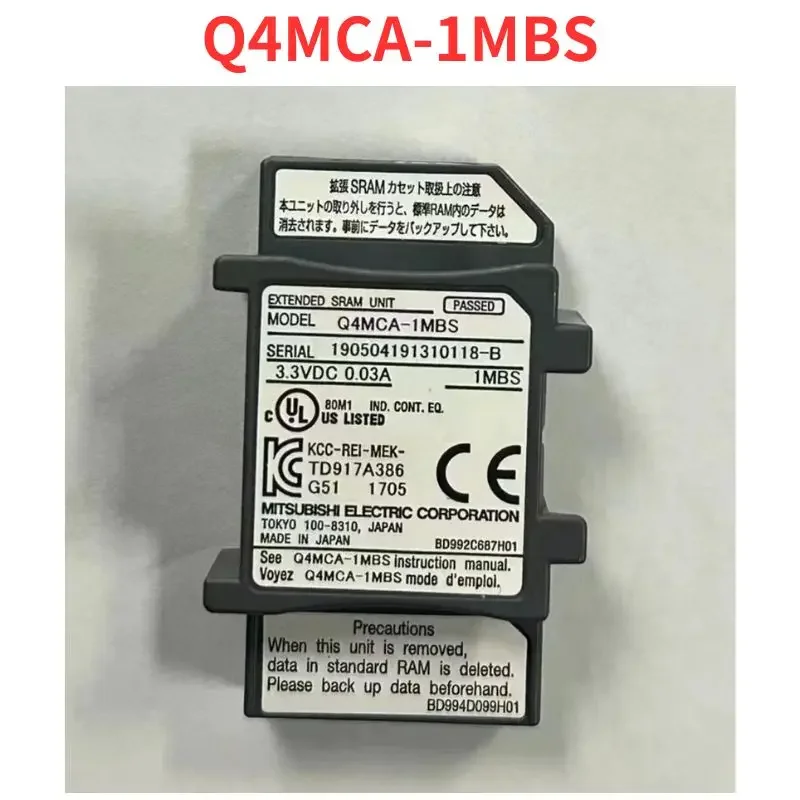 

Used Q4MCA-1MBS Memory card Function check OK Fast Shipping