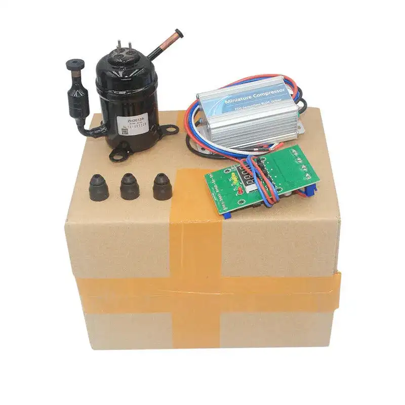 ZH2012A 12V Car Refrigeration Air Compressor Fridge Freezer For Micro Compressor - view 4