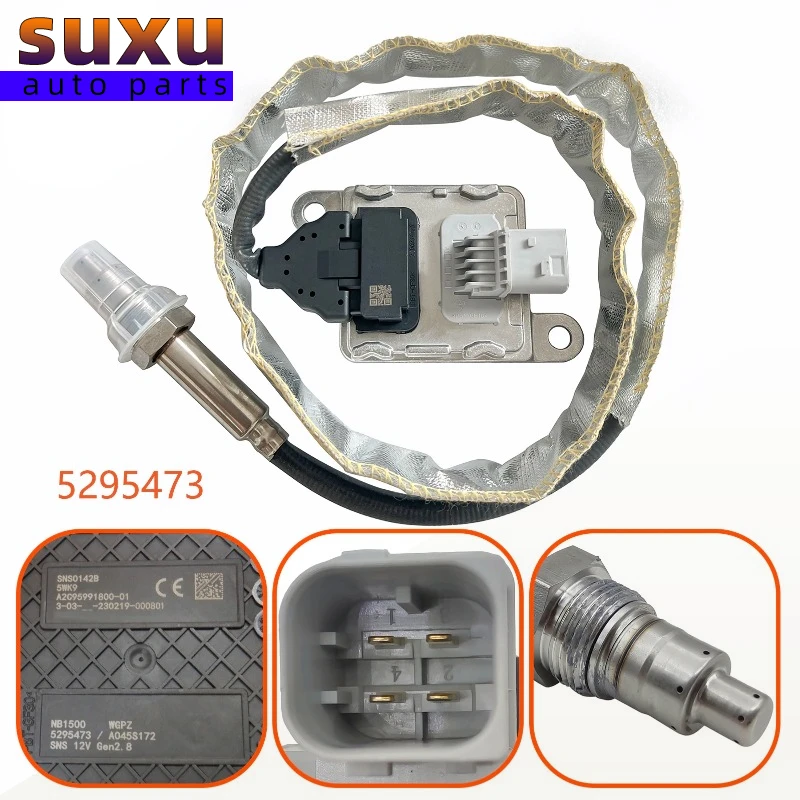 

Nitrogen Oxide Sensor Nox Sensor 5295473 For Cummins 11.9L 15L ISX13-18 5295473RX OEM 5295473RX 5295473