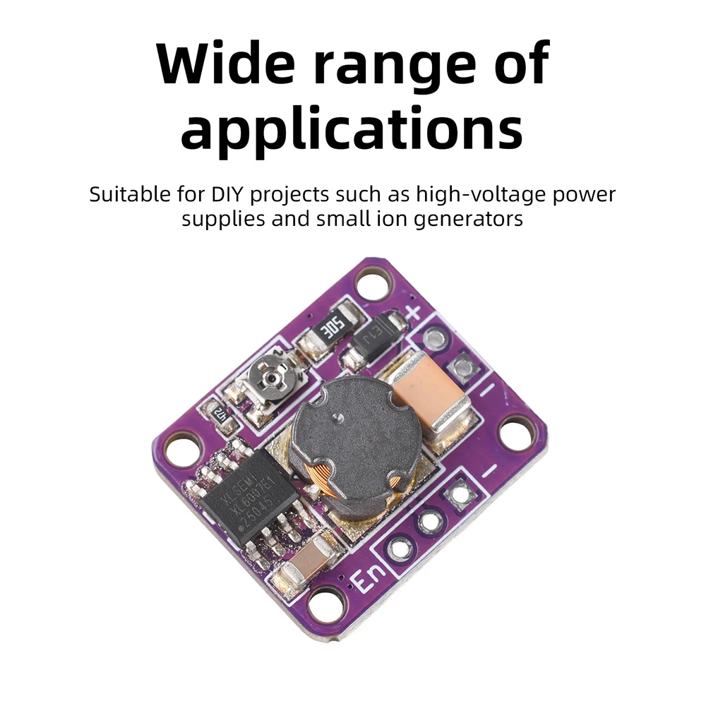 Mini DC-DC Boost Converter Module 3.6-20V to 120-300V/150-500V High Voltage output Step Up Power Supply Module Voltage Regulator