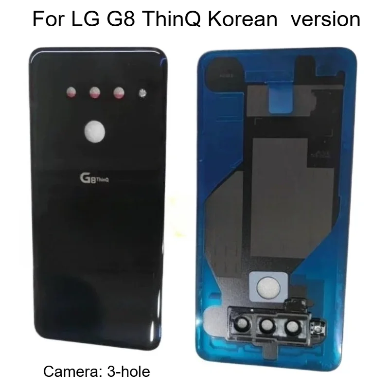 Back Cover:Best Replacement For LG G8 ThinQ Korean  version -Quality,Perfect Fit New Housing Back screen Cover Case