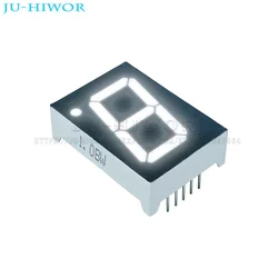 10pcs 10Pins 1106AW 1106BW 1 Inch 1 Digit Bits 7 Segment White LED Digital Display Digitron Common Anode Cathode C-A C-C