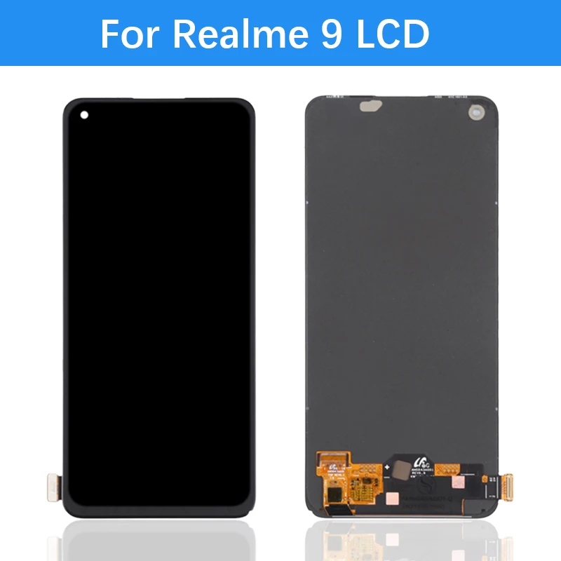 Original Display For OPPO Realme 9 4G RMX3521 LCD Display Touch Screen Digiziter Assembly For Realme 9 LCD Display Replacement