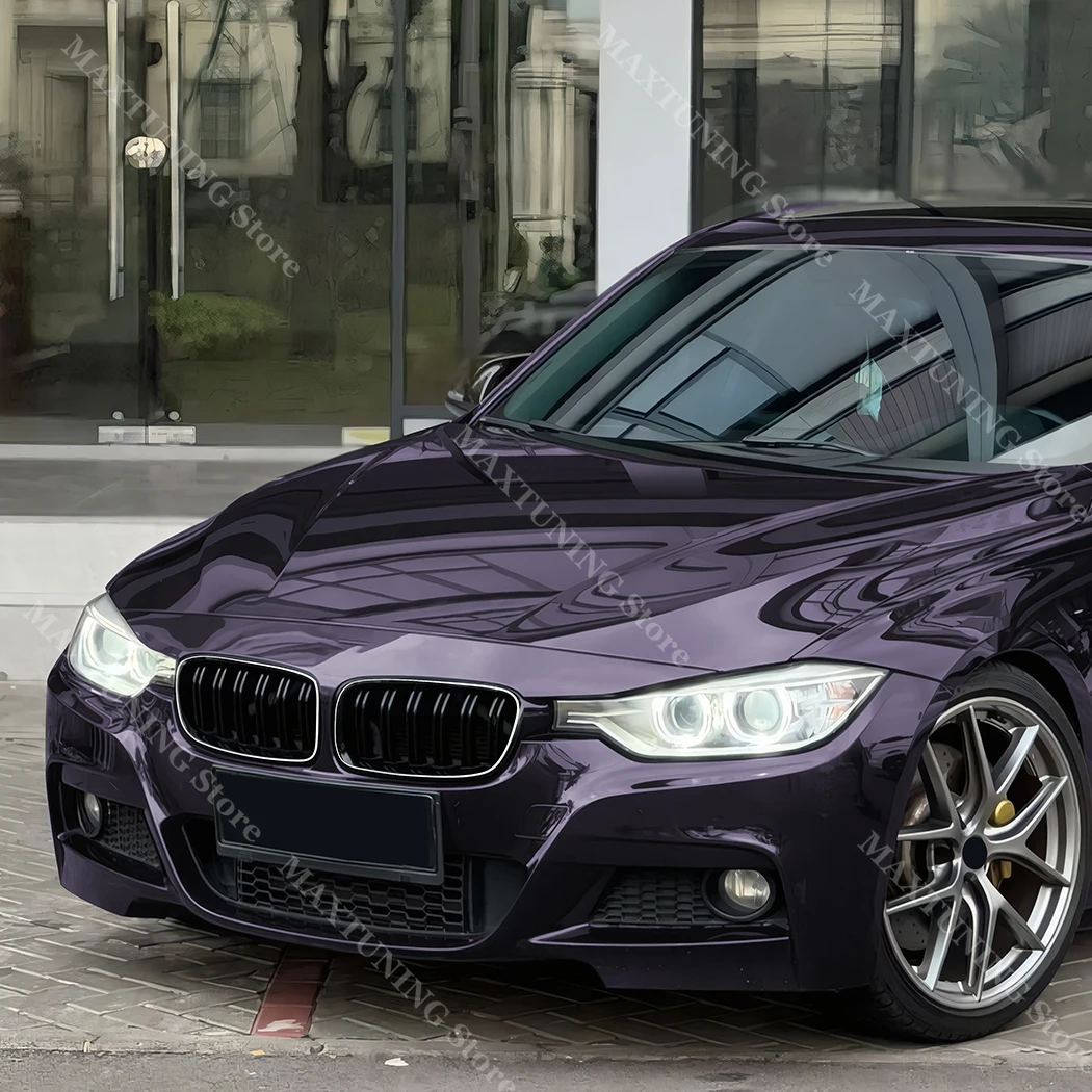 

For BMW 3 Series F30 F31 316d 318d 320d 325d 330d 2013-2019 Front Bumper Mesh Racing Grill With LED Light Kidney Grille Bodykits