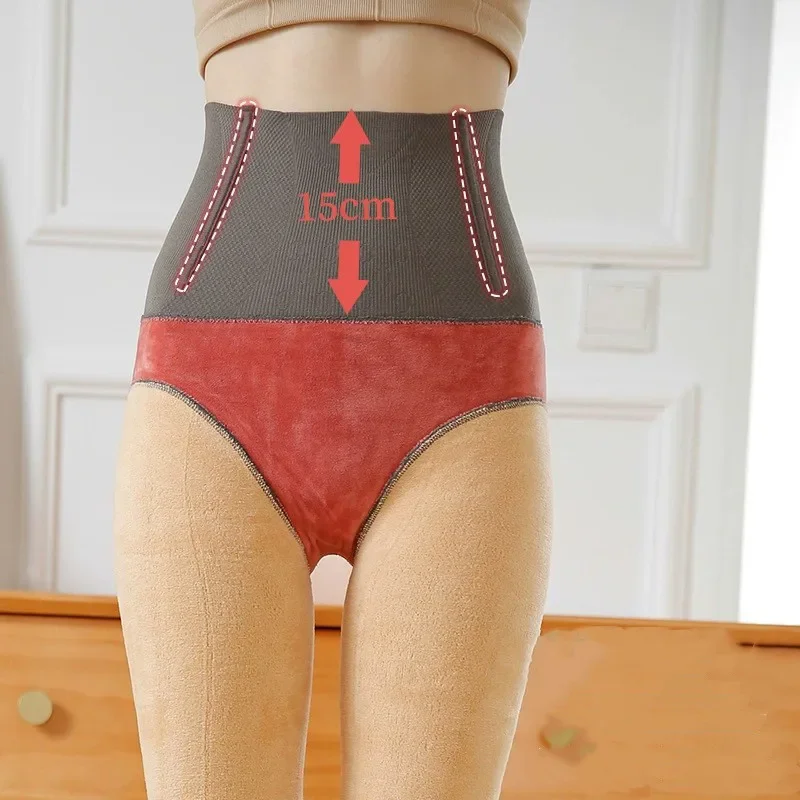 جوارب طويلة عالية الخصر للنساء ، طماق مرنة ، الجوارب رشاقته ، مشد تشكيل جوارب ، المعدة الدافئة ، بالإضافة إلى المخملية ، الشتاء #3