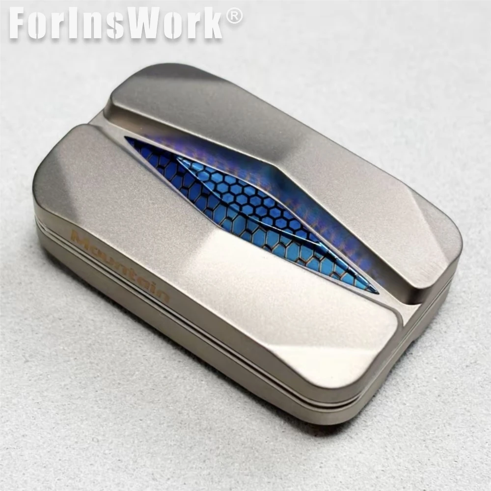 

Stand-iNEDC Break Through Unlimited Slider Titanium Engraving Breakthrough Fidgets Slider Cool Gadgets Anxiety Toys