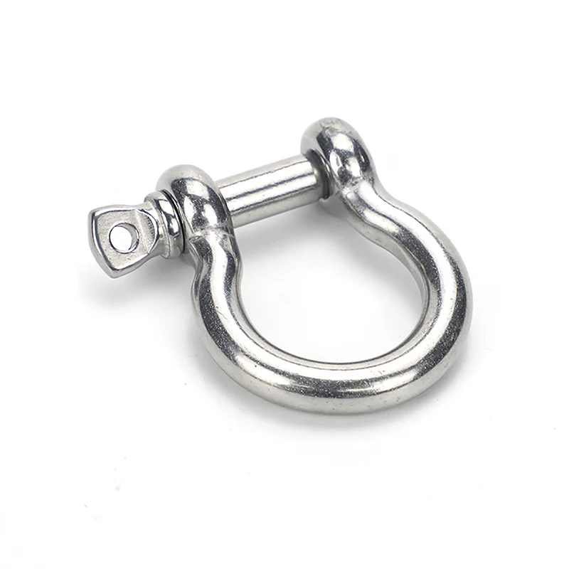 A2 Stainless Steel Bow Shackles M4 M5 M6 M8 M10 M12 M14 M16 M18 M20 M22 M25 Shackle Lifting Towing