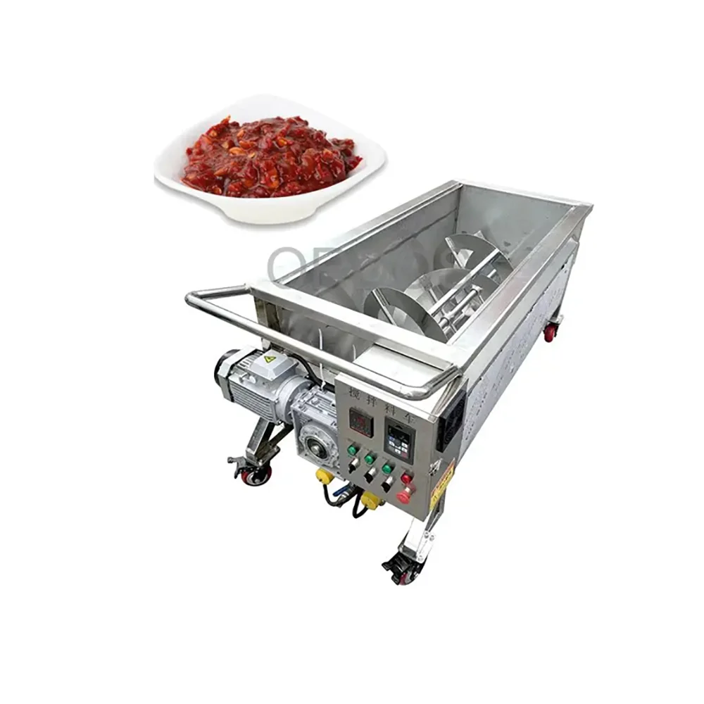 

Sauce Processing Industrial Blender Sauce Maker Mixing Blender Machine for Paste Tomatoes Sauce