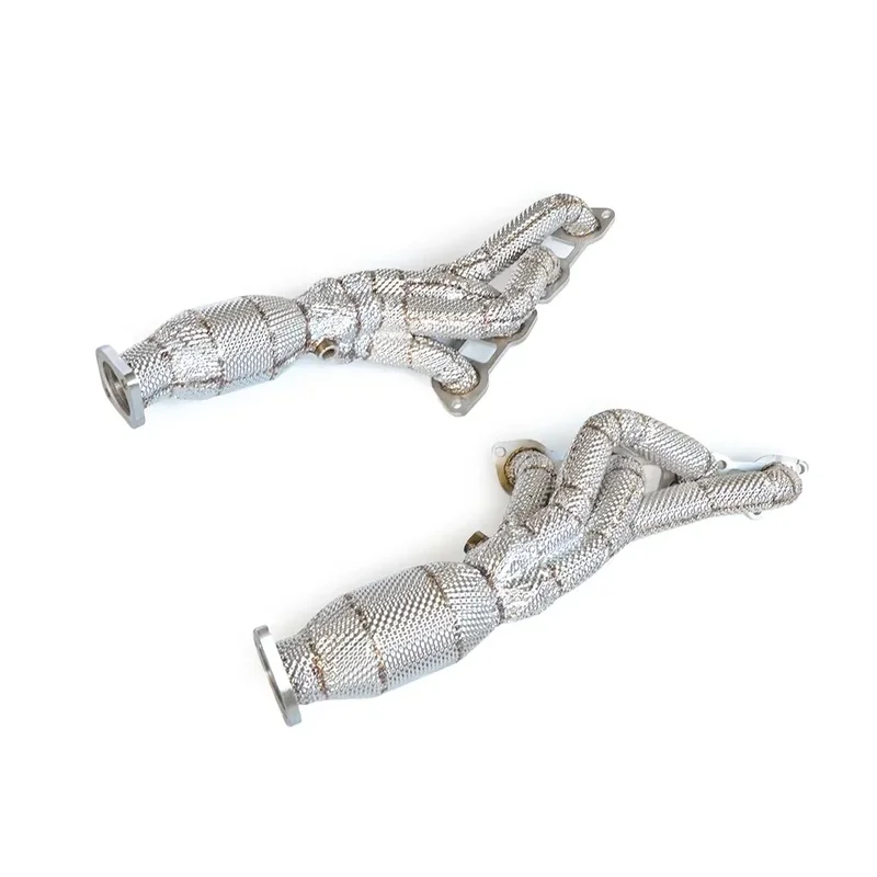 SS304 Sport Exhaust Manifold System for Lexus RC F 2016-2020 5.0L 2UR-GSE V8 Racing Upgrade Enhanced Performance Sound Power