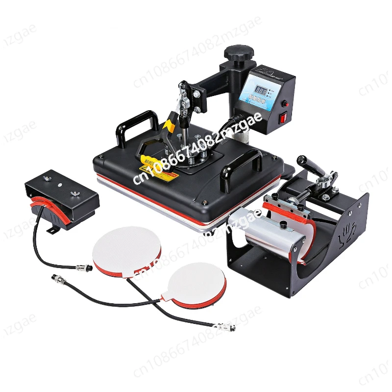 

Heat transfer machine Five-in-one multi-functional combination heat transfer machine Shaking head type