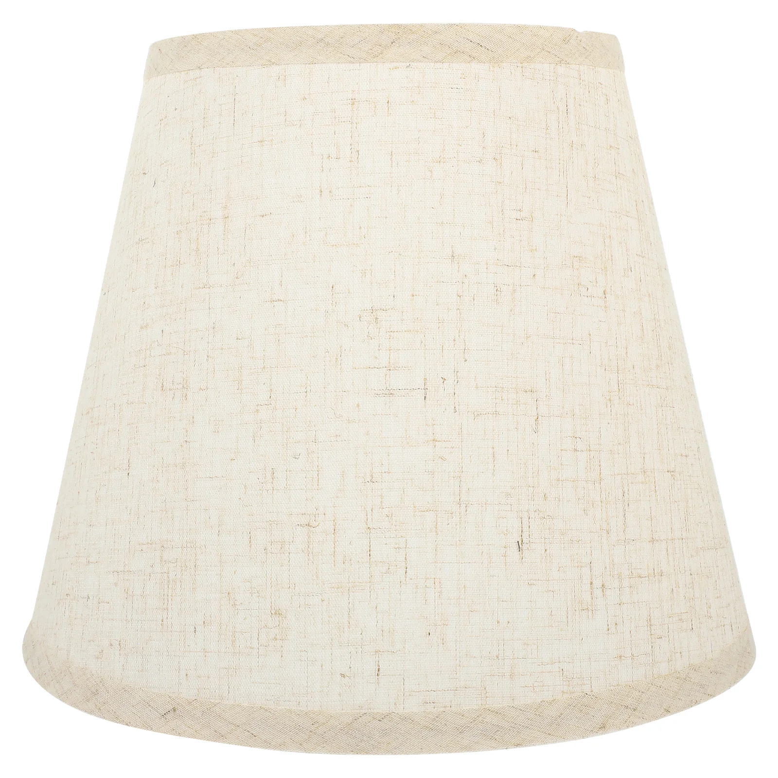 Floor Lamp Linen Semi-circular Fabric Table Decoration Lamps Fringe Modern Shade