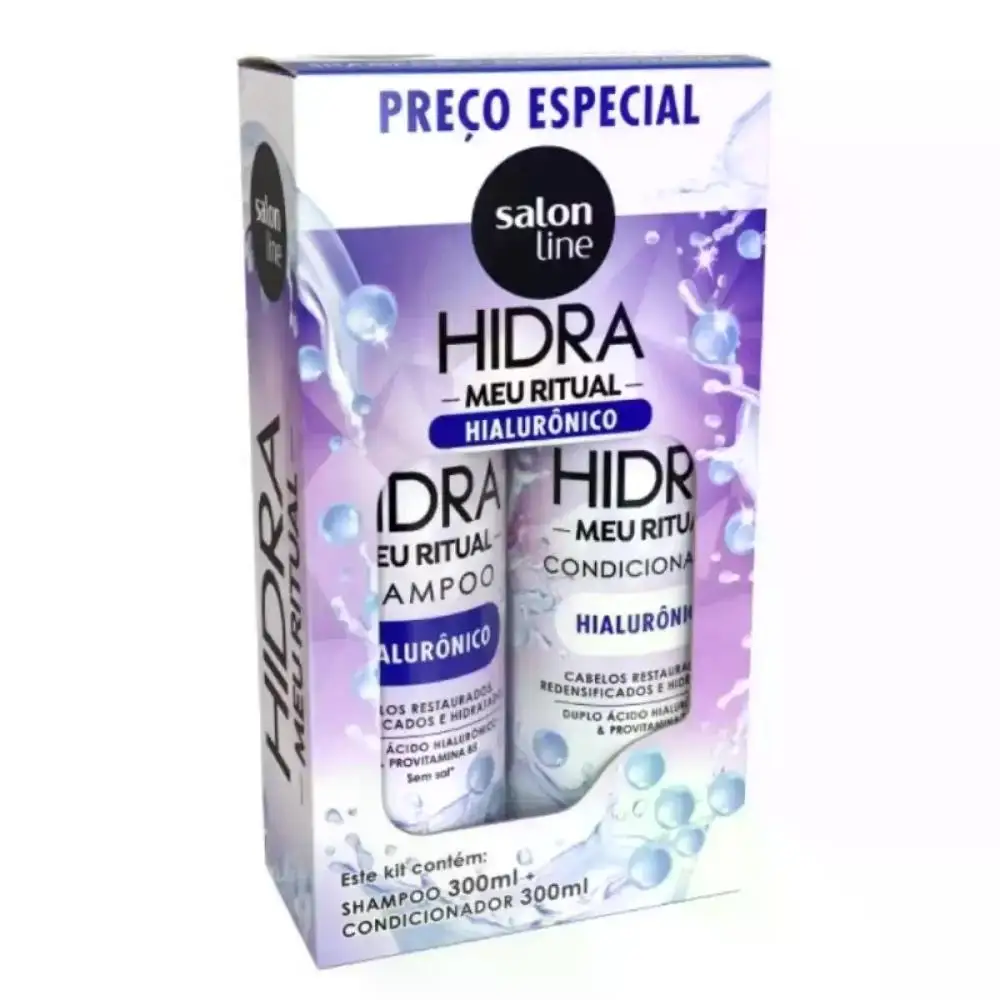 Hyaluronic Hydra Salon Line Shampoo + Conditioner