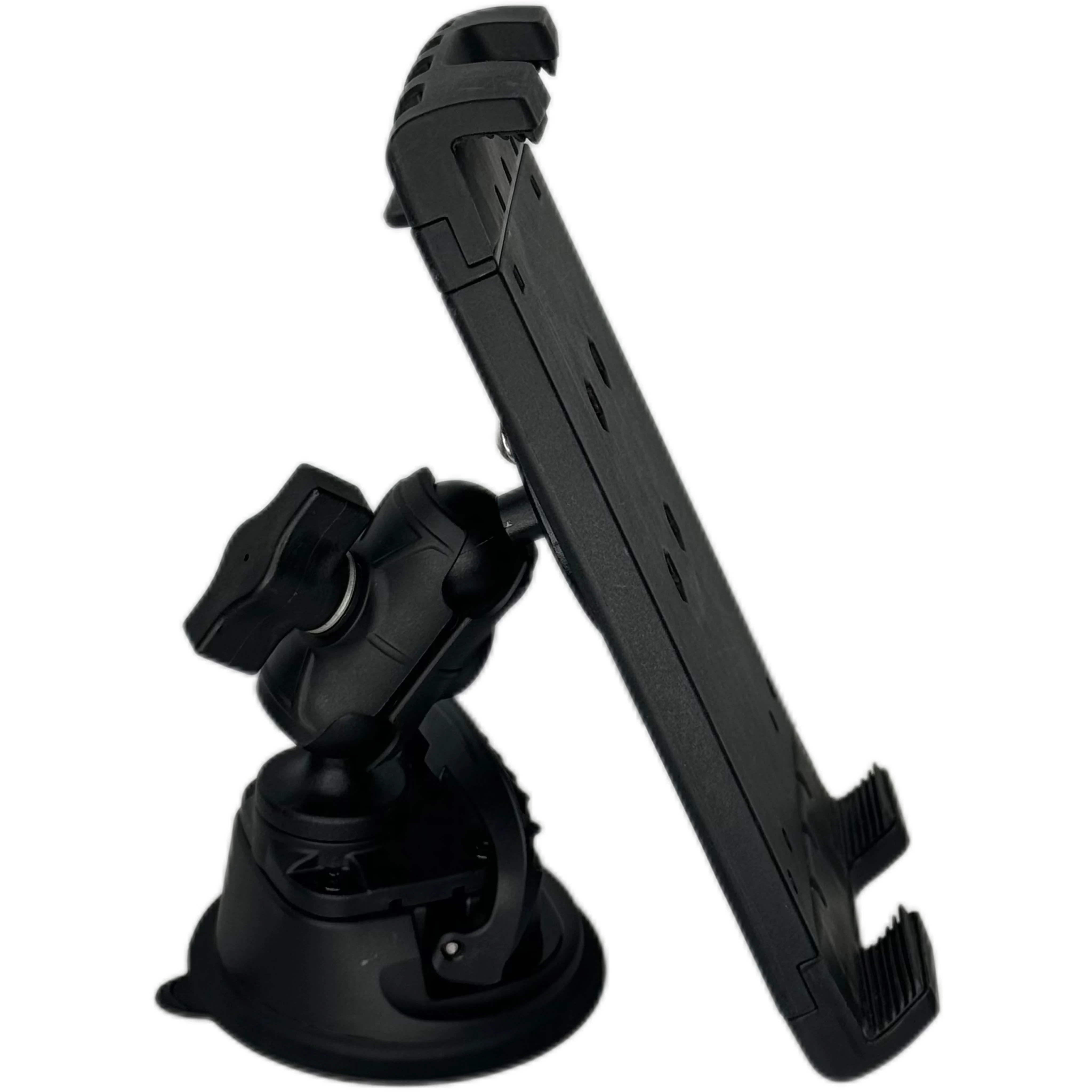 

Hot sell Universal Tablet Suction Cup for 8-14'' Tablet Stand with 6cm Doublet Socket Arm and 1'' Ball Head