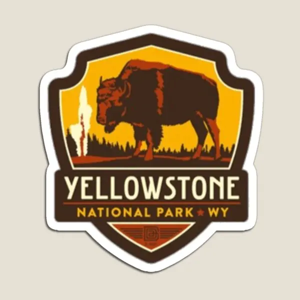 مغناطيس يلوستون للثلاجة منظم الثلاجة ديكور المنزل ملصقات مضحكة لطيفة للأطفال حامل لعبة مغناطيسية للأطفال الصغار #1