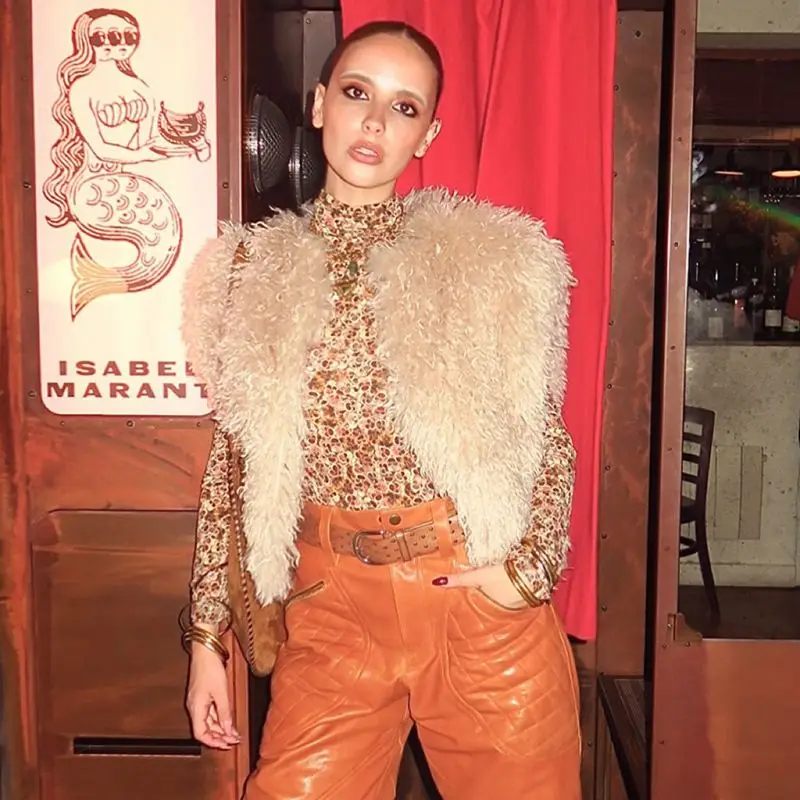 Coletes coletes grossos das mulheres botões outono veludo abotoado grunge na moda retalhos em camadas urbano streetwear casual