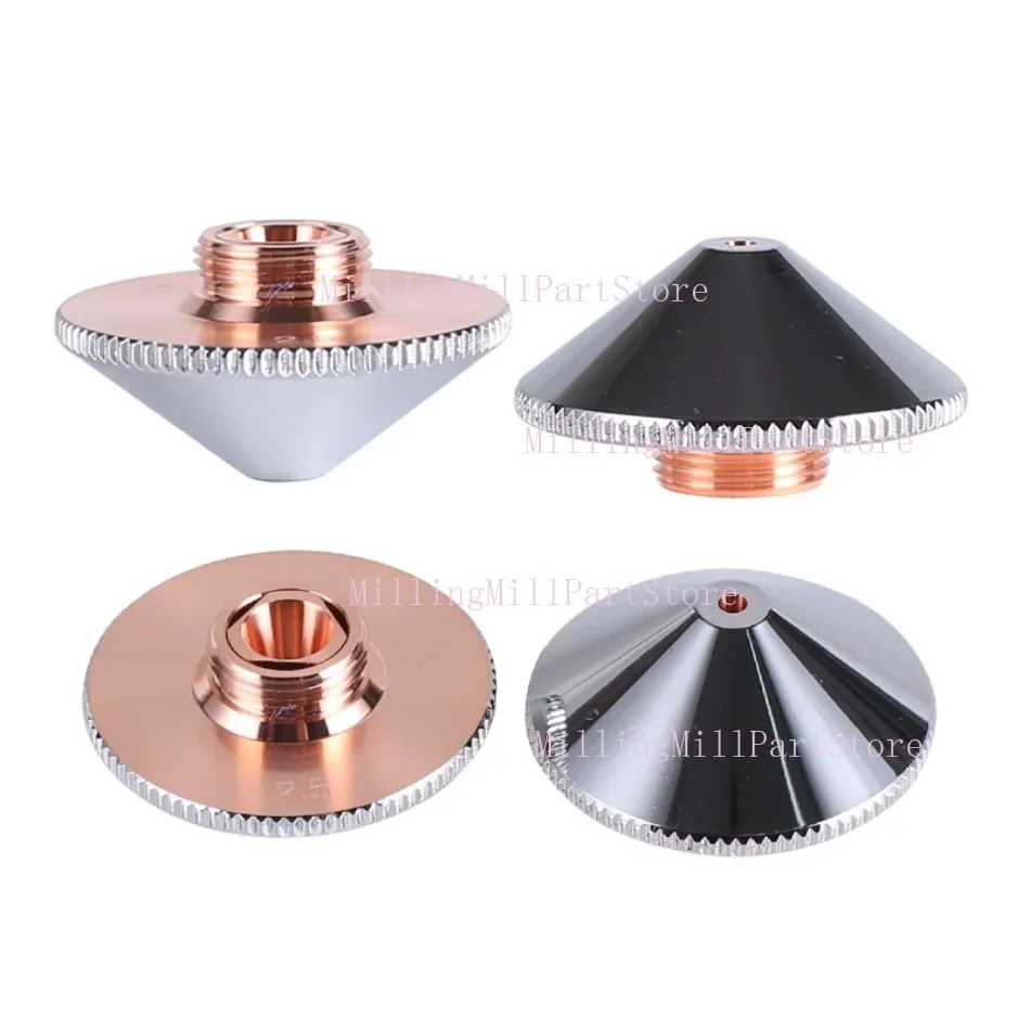 Laser Cutting Nozzles Single Double Layer Fiber Cutting Machine Head Laser Nozzles 1.5 For Fiber Laser Machine Head