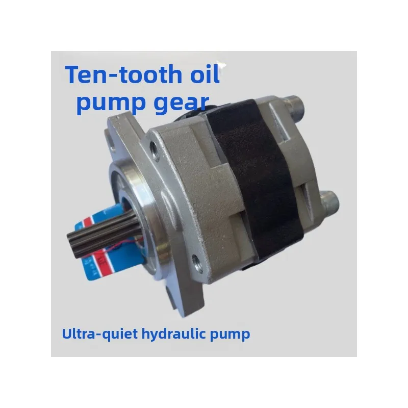 Forklift Accessories: Flower-type Oil Pump with 10-tooth Gear, Ultra-low Noise Gear Pump, 9-tooth Pump with External Pump