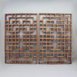 Pair of Old Wooden Carvings, Wall Hanging Decoration
