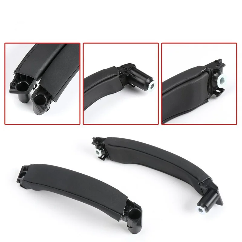 ABHY-1Pair Car Inner Door Handle LR076151 LR076161 For Land Rover Discovery 2015-2019 Door Panel Pull Handle LR076153 R076163