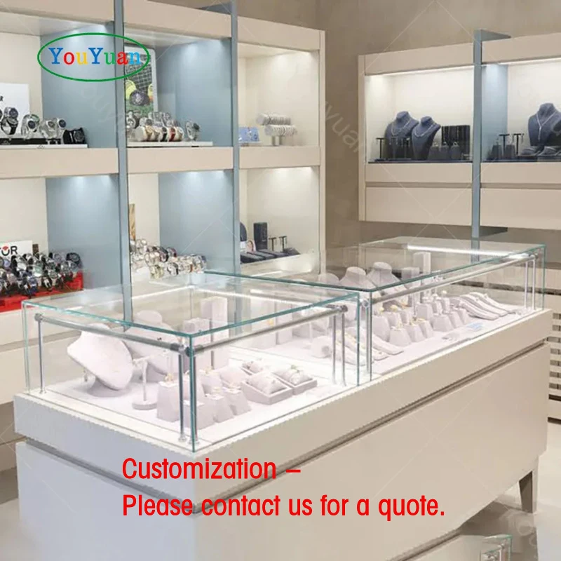 

custom.Jewellery Kiosks Perfume Kiosk Shop Display Jewelry Kiosk Design Perfume showcase and Cabinet with Led Lights