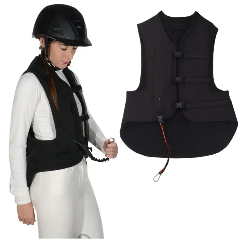 High Precision Equestrian Airbag Riding Anti-Fall Inflatable Armor Children Adult Protective Gear