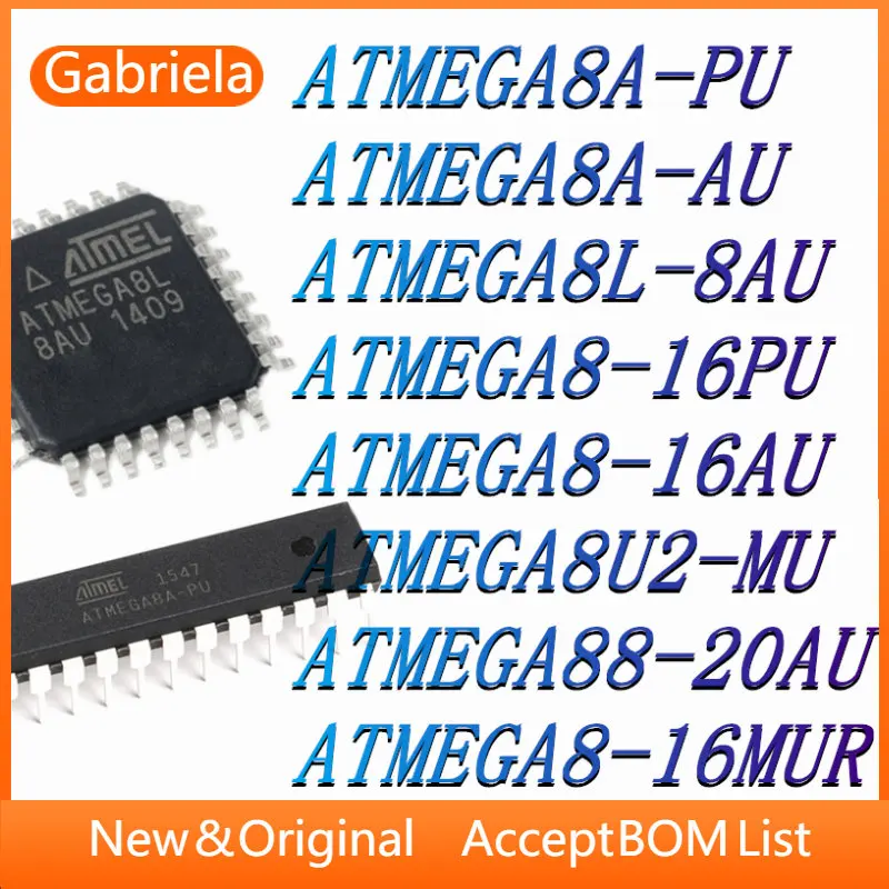 

ATMEGA8A-PU ATMEGA8A-AU ATMEGA8L-8AU ATMEGA8-16PU ATMEGA8-16AU ATMEGA8U2-MU ATMEGA88-20AU ATMEGA8-16MUR