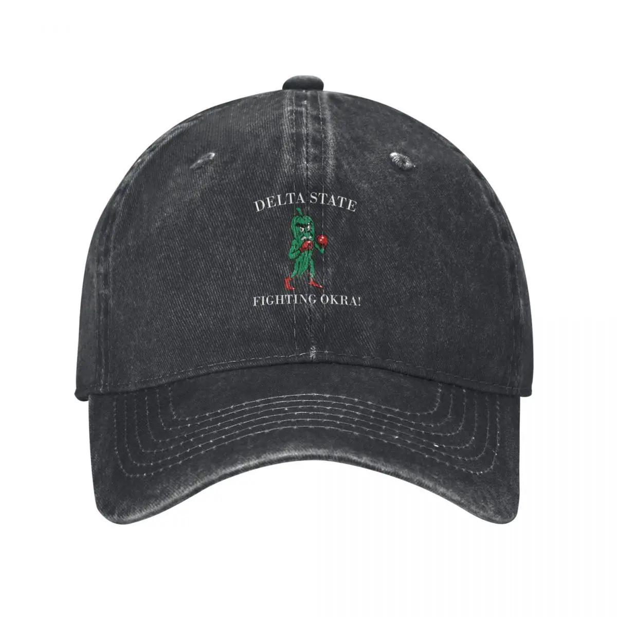 Delta State Fighting Okra Baseball Cap |-F-| derby hat Golf Wear Men Women's