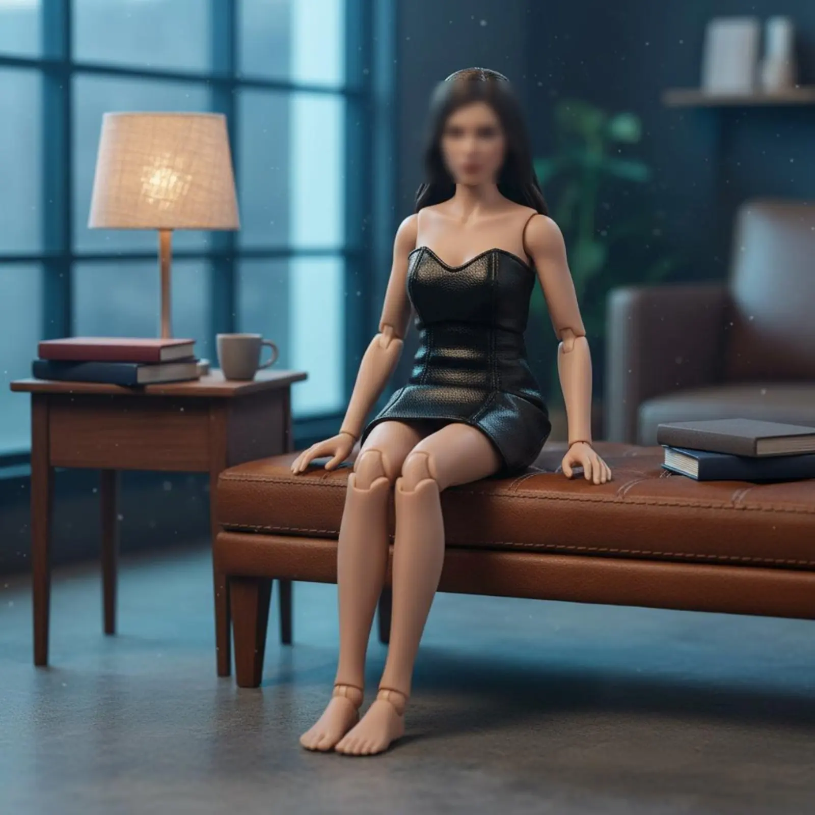 

1/6 Scale Figure Clothes Non Staining 1/6 Doll Outfit Mini Dress Set High-Quality Materials 12 Inch Action Figure Costume