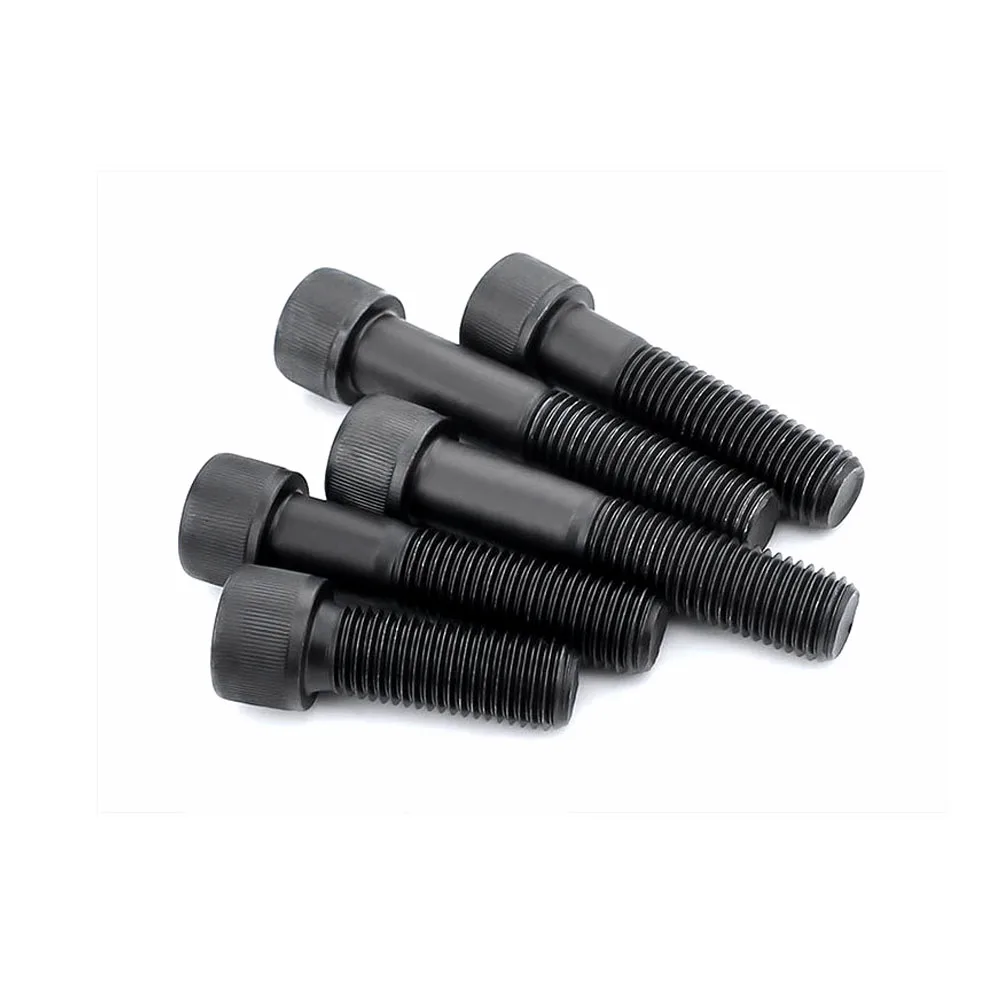 1/20Pcs UNC UNF 0# 2# 3# 4# 5# 6# 8# 10# 1/4-20 to 5/8-11 12.9 Grade Black Steel Hex Hexagon Socket Allen Head Cap Bolt Screw