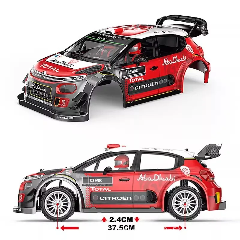 MJX HYPER 1:7 Brushless 7303 Auto da corsa telecomandata C3 Simulazione Citroen Veicolo fuoristrada ad alta velocità Giocattolo RC Auto