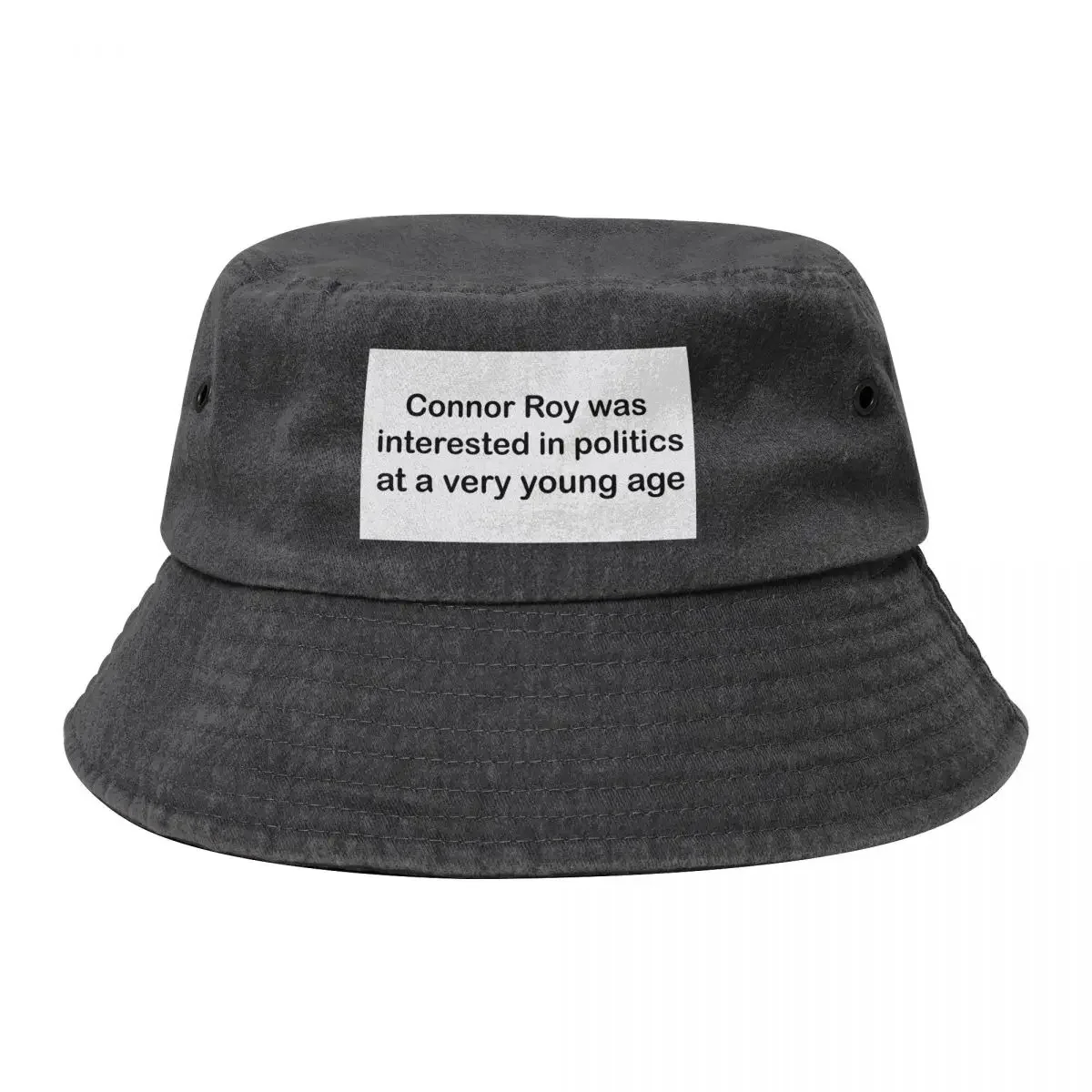 Connor Roy was interested in politics at a very young age Bucket Hat Sun Hat For Children Dropshipping Women's Hats Men's