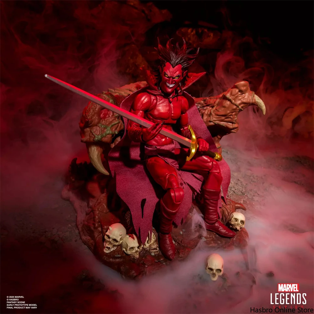 Hasbro Marvel Legends Series Marvel’s Mephisto with Infernal Throne Collectible 6-Inch Action Figure Toy G2104