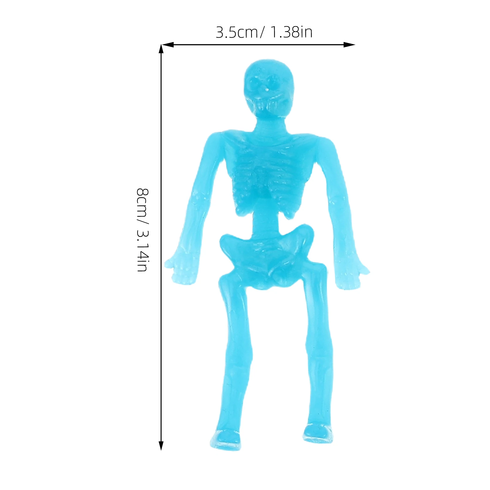 40 قطعة من مزاج الهالوين اللزجة القابلة للتمدد الناعمة من المطاط Tpr للحفلات المفضلة لمكافآت الفصول الدراسية وحشو حقيبة جودي