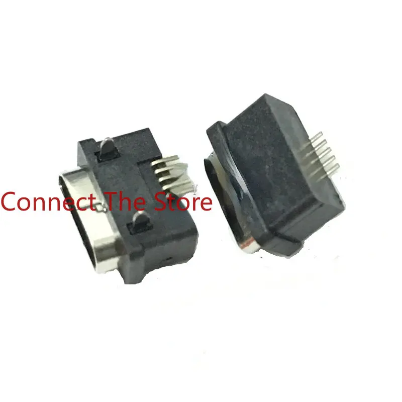 10PCS Waterproof Micro Female Usb 5P Socket  Interface Board  Connector  USB Female.