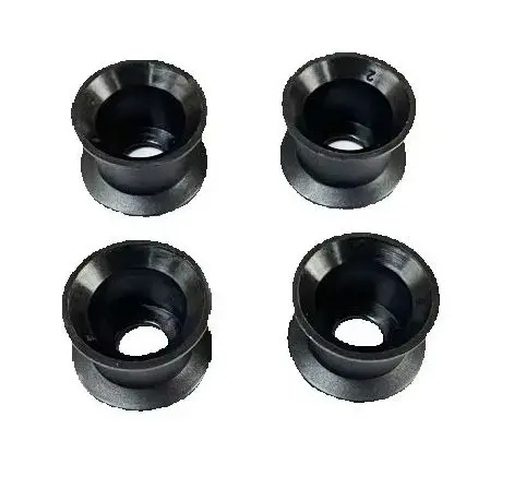 4-Piece Seat Frame Lock Bushing (Part No. 171881299C) Fits Golf MK1/Cabriolet MK2,Corrado Scirocco MK1/MK2,Jetta MK1/MK2,