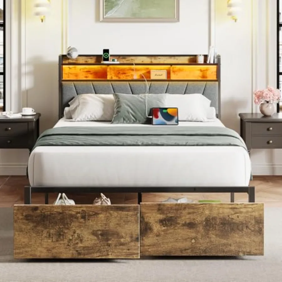 Full Bed Frames Wit…