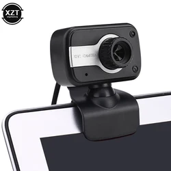 V3 USB HD Camera Driverless Computer Video Webcam Computer Webcam with Microphone Video Call Camera Drive Free