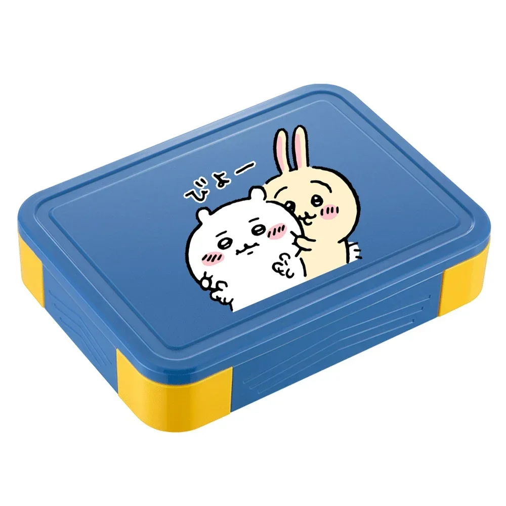 Cartoon Anime Chiikawas Usagi Hachiware Bento Box Adults Kids Student Portable Lunch Box Fruit Salad Sealed Boxs Tableware