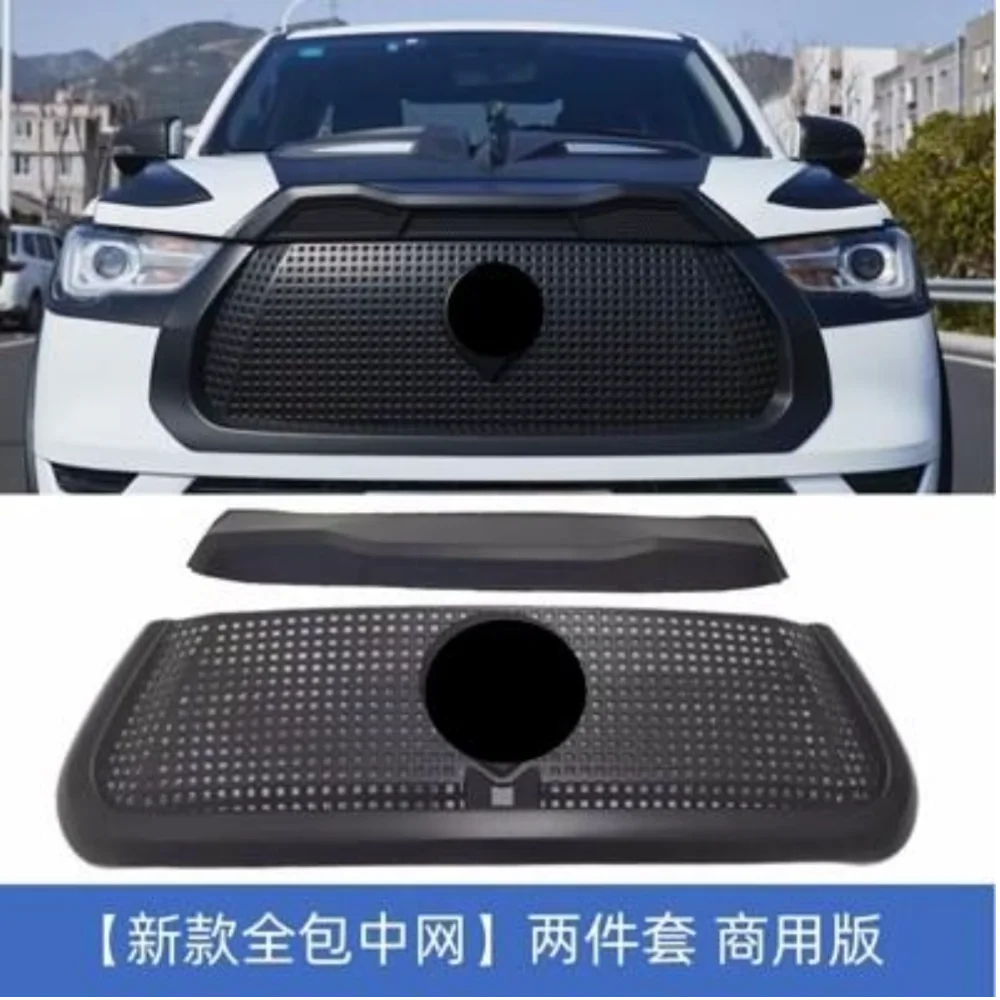 Parrilla de parachoques delantero para POER Pickup, parrilla de radiador, apariencia de reequipamiento, Kit de Samurai negro, manija de tazón de puerta