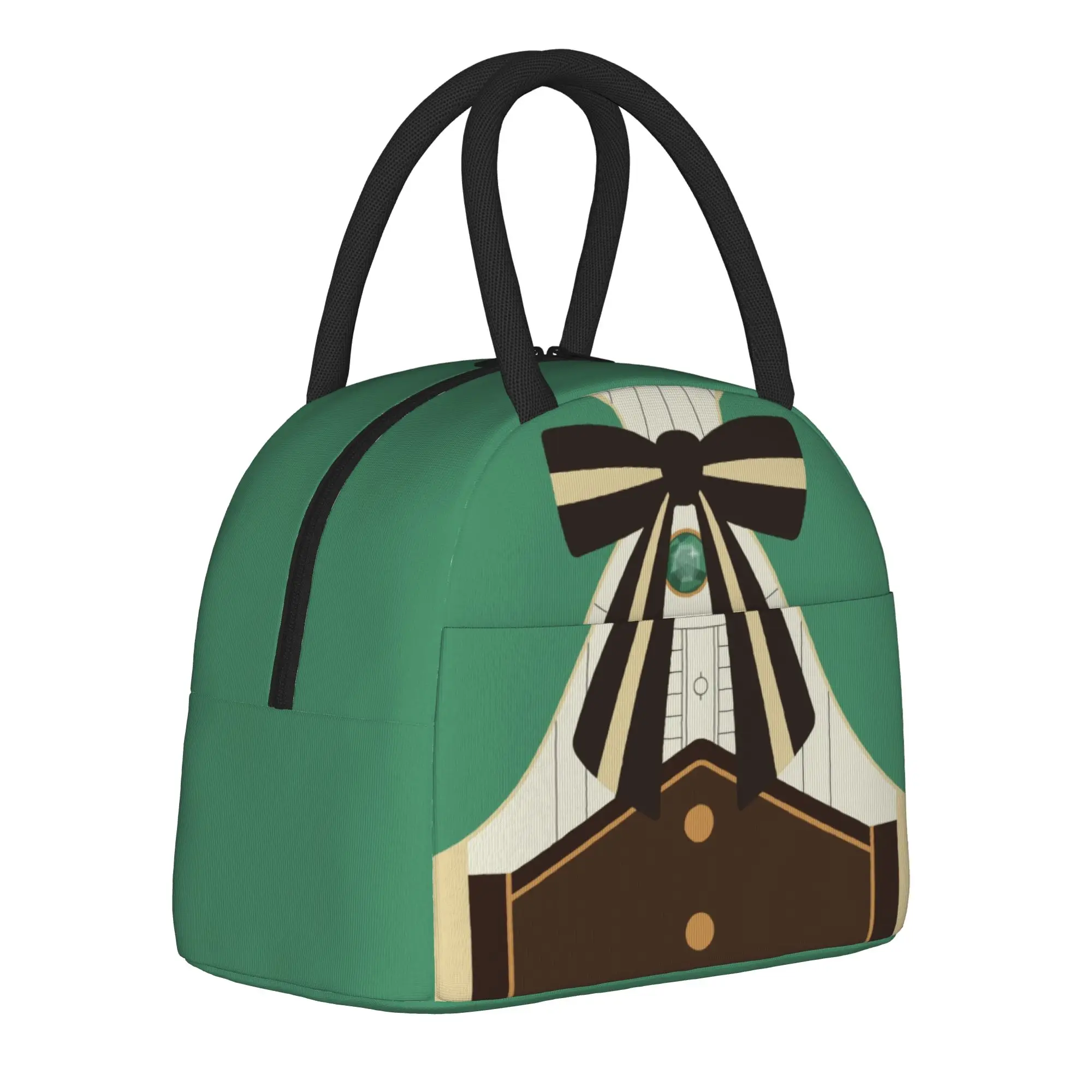 Genshins Impact Venti  Insulated Lunch Bag Cooler Bag Meal Container  Leakproof Tote Lunch Box Food Bag College  Outdoor