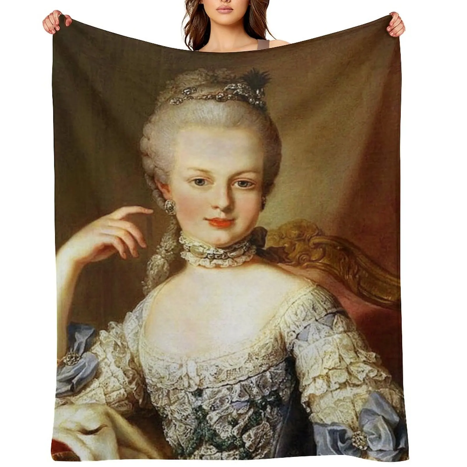 

Marie Antoinette - 1767 Throw Blanket Summer Sleeping Bag christmas decoration warm winter Blankets