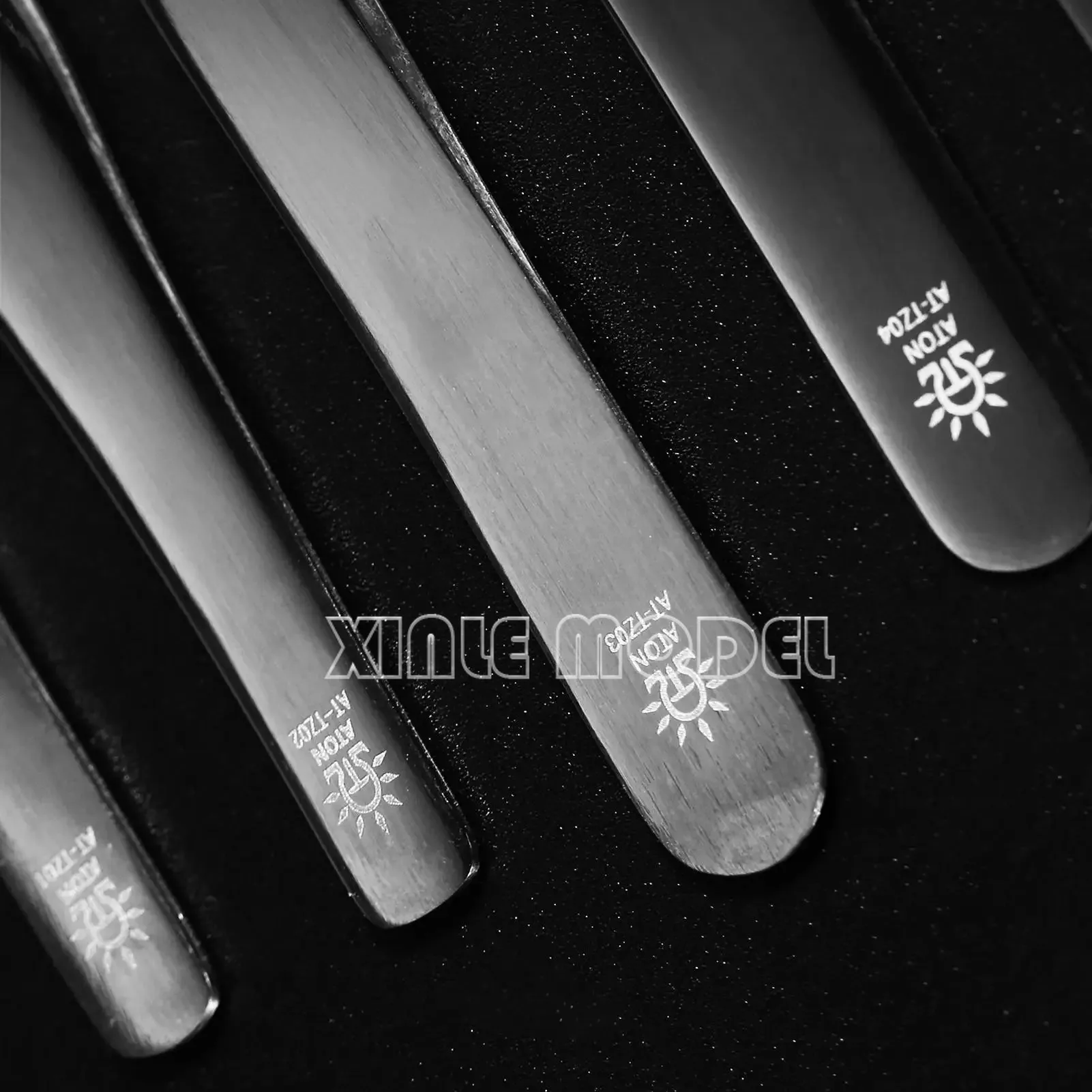 DSPIAE AT-TZ serie schuine pincet rechte punt elleboog, precisie antistatische pincet, model amateur ambachtelijke gereedschappen DIY