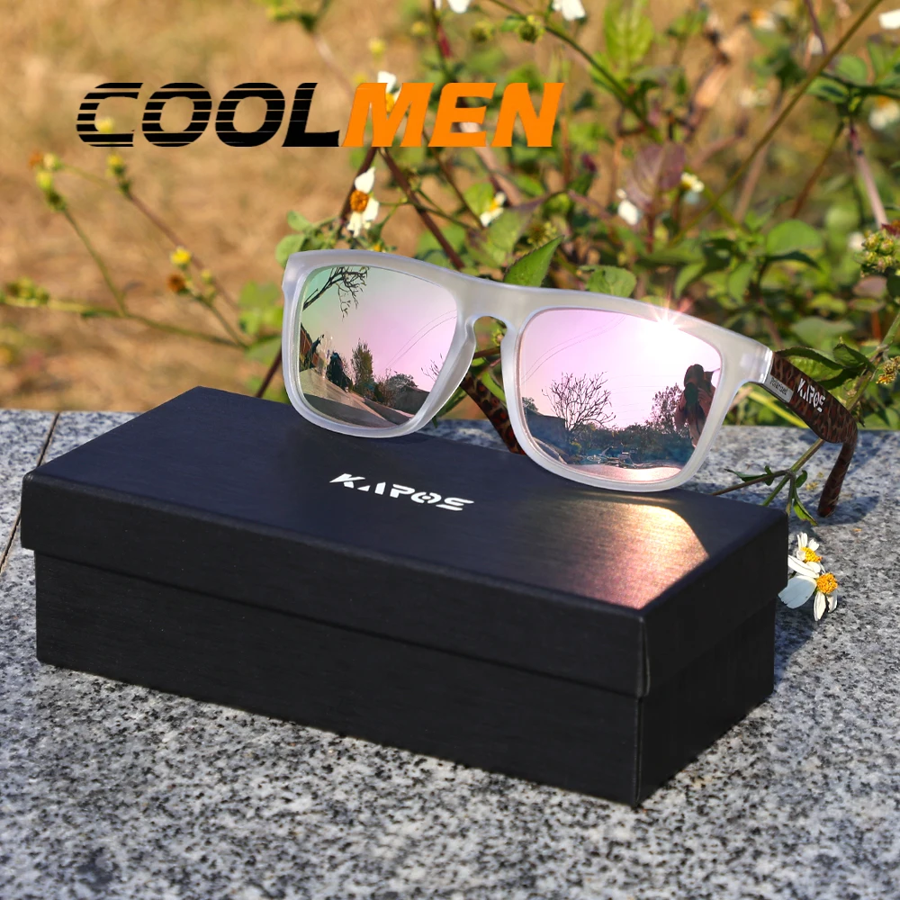 

COOLMEN Polarized Sunglasses Men/Women Anti-Glare Fashionable UV Protection Lightweight Outdoor Beach Driving Travel With Box