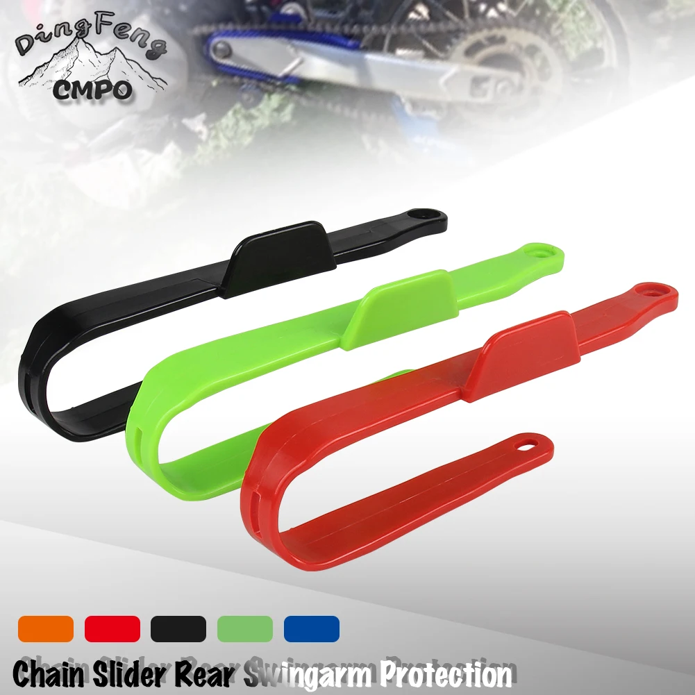 Motorcycle Chain Slider Rear Swingarm Protection Cover Protector Plastic For Kayo BSE Bosuer 110 125 140 150 160cc Dirt Pit Bike